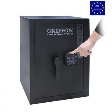 Сейф CLE I.55.ET Fingerprint Black - фотография №1